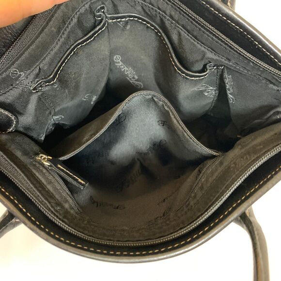 Vintage Fossil Forever Paisley Tapestry Purse Leather Accents Boho Y2K - Picture 7 of 16